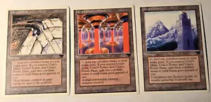 MTG Urza's Tron Land 3 Card Set NM ⭐Mine ⭐Power Plant ⭐Tower ⭐Chronicles YZ - Picture 1 of 2