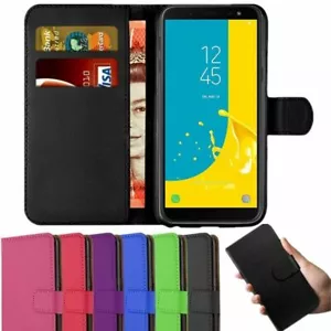 Case Cover For Samsung Galaxy S24 S23 S22 S8 S10 S7 Magnetic Flip Leather Wallet - Picture 1 of 12