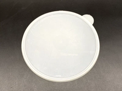 Clear Sheer TUPPERWARE 6-3/8 Replacement Lid Seal 2577 for 2527 Plate 6-1/2 Bowl - Image 1 of 2
