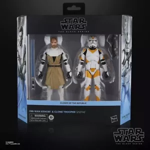 Star Wars The Black Series Obi-Wan Kenobi & Clone Trooper (212th) - Picture 1 of 3