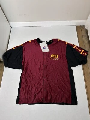 NWT! Arizona State Sun Devils Team Issue Warm-Up Jersey Russell Athletic Size L - Image 1 of 4