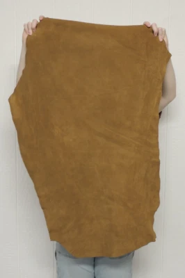 4-6 oz. SILLA DE MONTAR BÚFALO BISONTE Cuero Piel para Artesanías Nativas Mocasines Bolsas Foto 1 de 2