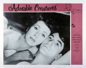 Adorable Creatures Lobby Card Danielle Darrieux Daniel Gelin OLD MOVIE PHOTO