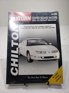 Chilton Saturn Coupes/Sedans/Wagons 1991-2002 Repair Manual W/ Diagrams #62300 - Picture 1 of 7