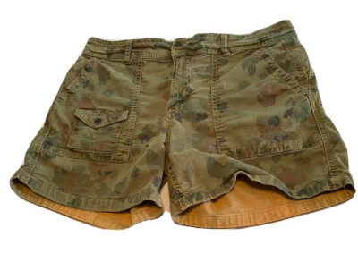Pantalones Cortos ANTHROPOLOGIE Talla 29 Camuflaje Camuflaje Carga Chinos Hippie Boho Festival -7 Foto 1 de 4