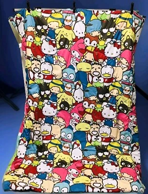 Sanrio Friends Twin XL Bedding Comforter Reversible Hello Kitty Rare HTF - Image 1 of 4