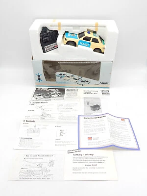 Nikko Tronico RC-System BMW Polizei Auto  - vintage - NEU/MIB - Bild 1 von 4