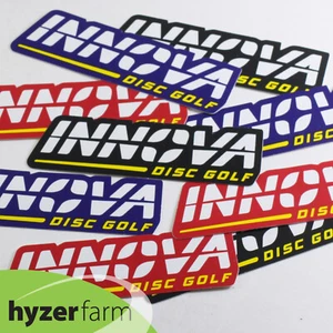 INNOVA MINI BURST LOGO VINYL DIE-CUT STICKER *pick a color* Hyzer Farm disc golf - Picture 1 of 7