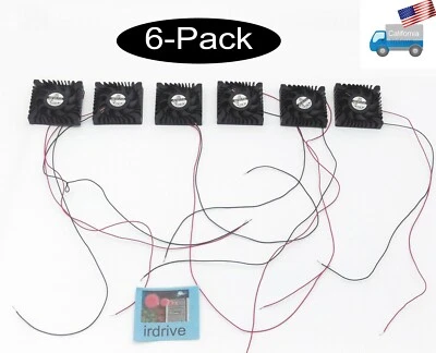 Lot 6: NEW 40mm Cooling Fan w/ Heatsink for Motherboard IC Chipset/Graphic Card - Image 1 of 4