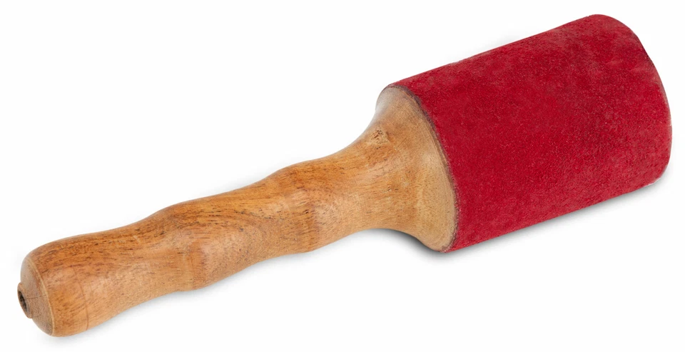 Tibetische Klangschale Holz Leder Klöppel Nepal Schlägel Schlegel mittel Schale - Bild 1 von 1