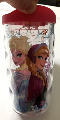 Disney Frozen Tervis 10 oz. Copo tumbler de viagem com tampa irmãs Elsa & Anna - Imagem 1 de 4