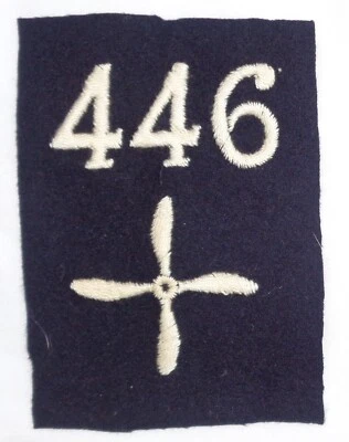 WW I vintage Air Service 446th Aero Squadron patch - Image 1 of 2