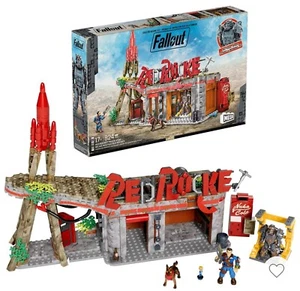 MEGA Fallout Red Rocket Truck Stop Set With Figures For Kids And Adult Fans - Picture 1 of 3