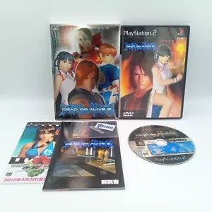 Dead or Alive 2 PS2 PlayStation 2 Japanese With Sleeve RARE CIB Complete - Picture 1 of 8