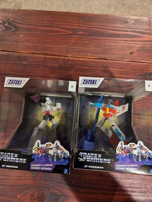  Zoteki Transformers Starscream #027 Megatron #025 Jazwares LLC Foto 1 de 3