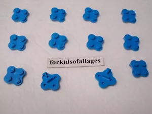 KNEX Brick Block to Connector Blue Side Adapter - K'nex Rare Replacement Parts - Bild 1 von 1
