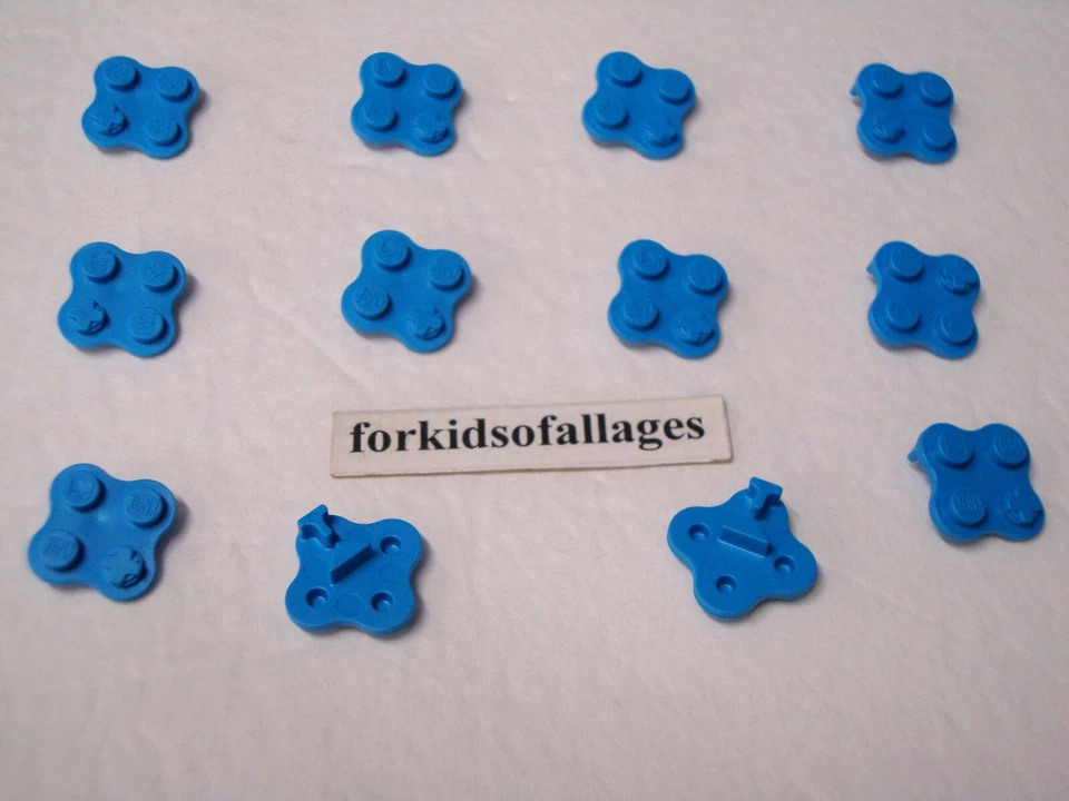 KNEX Brick Block to Connector Blue Side Adaptor - K'nex Rare Replacement Parts - Image 1 of 1