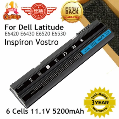 Batería para Dell Latitude E5430 E5520 E5530 E6420 E6430 E6520 E6530 312-1163 Nueva Foto 1 de 4