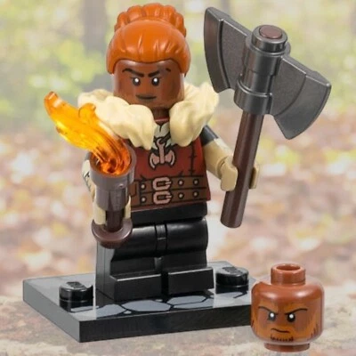 LEGO 71047 Dungeons and Dragons Minifigure - Dwarf Barbarian Sealed Box NEW - Image 1 of 4