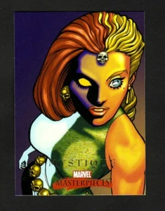 UPPER DECK MARVEL MASTERPIECES 2 2008 BASE CARD 55 MYSTIQUE - Foto 1 di 3