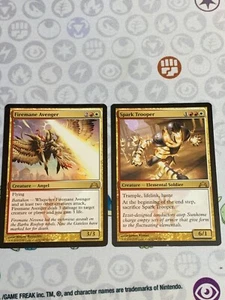 C2482 MAGIC MTG GATECRASH FIREMANE AVENGER SPARK TROOPER LP RARE - Picture 1 of 22