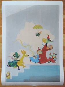 【POSTER】100x70cm TOVE JANSSON Mumin Poster The Aurora Hospital Wandbild - Bild 1 von 9