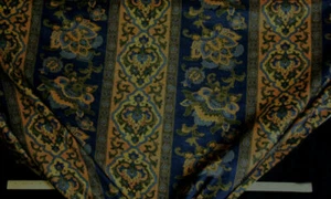 Discount Fabric DRAPERY or BEDSPREAD Medallion Floral Fabric - Picture 1 of 1
