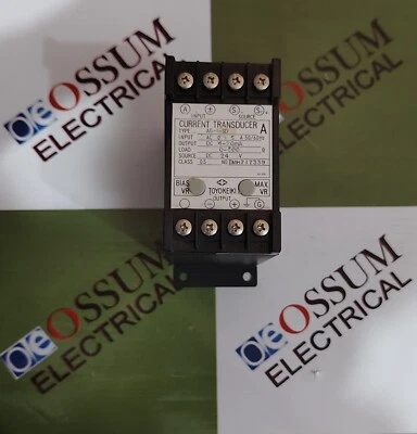 TOYO KEIKI AG-I-SD CURRENT TRANSDUCER VOLTAGE 24VDC FREE FAST SHIPPING - Image 1 of 4