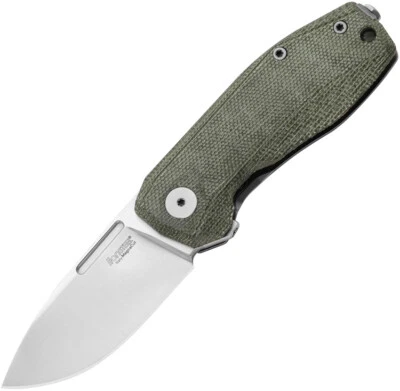 LionSTEEL Nano Framelock зеленый титана складной MagnaCut карманный нож NA01CVG - Изображение 1 из 2