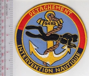 Frankreich Marine 6e Regiment Abteilung Intervention Nautique Plongeur Para Französisch - Bild 1 von 1