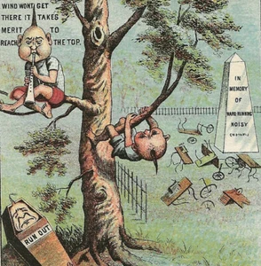 Weird/Cool-Domestic Sewing Machine Co-Cemetery-Coffin-Obelisk-Star - Picture 1 of 4