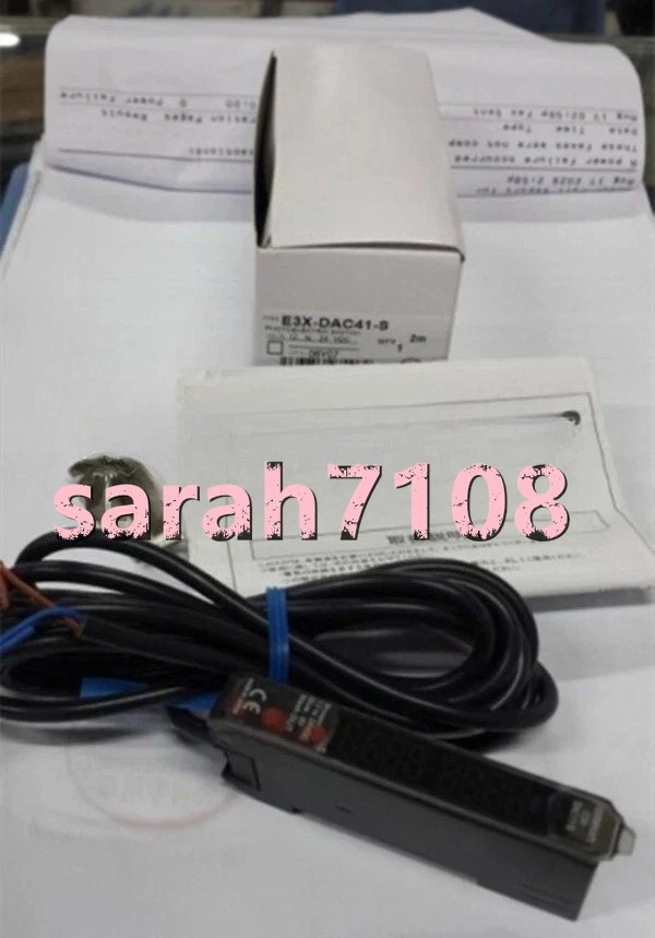 1PC NEW Omron digital optical fiber sensor E3X-DAC41-S #YY - Image 1 of 1