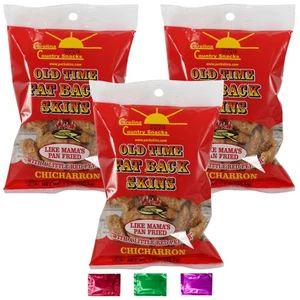 Carolina Country Snacks Old Time Fat Back Skins Chicharron - Bild 1 von 1