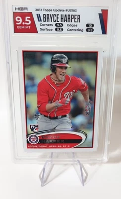 2012 Topps Update Bryce Harper  HGA 9.5 Gem MT - Image 1 of 2