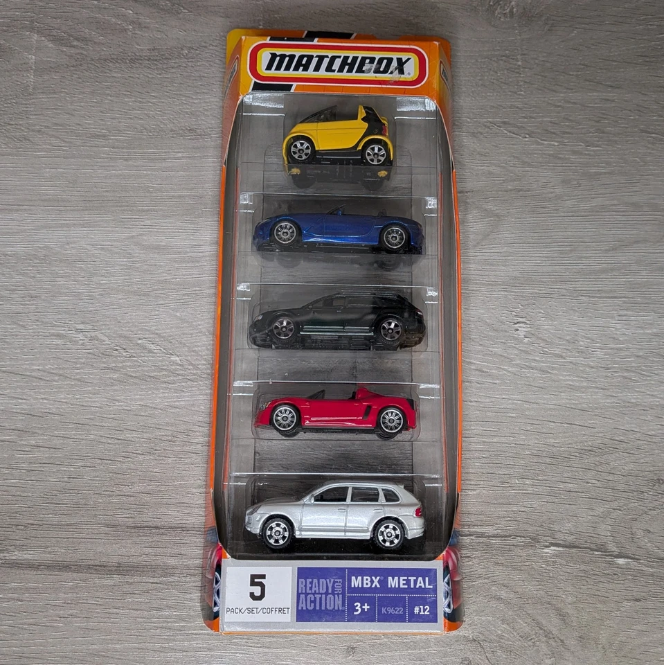 Matchbox MBX Electric Drivers 5 Pack Ford Honda Tesla International Estar