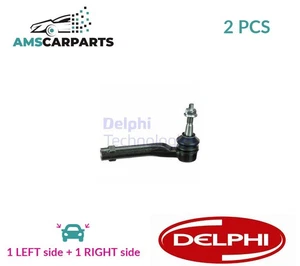 TRACK ROD END RACK END PAIR FRONT OUTER TA3297 DELPHI 2PCS NEW OE REPLACEMENT - Picture 1 of 5
