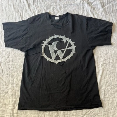 Vintage 1980 1990 Catherine Wheel T-shirt Thrashed Distressed Band Tee Shoegaze - Image 1 of 4