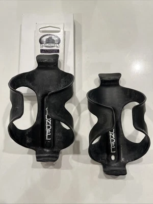 Jaula para botella de agua de fibra de carbono Arundel Dave-O negra bicicleta de carretera UD mate Foto 1 de 4