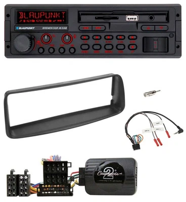 Blaupunkt SD Lenkrad USB Bluetooth DAB Autoradio für Peugeot 206 CC 1998-2002 - Bild 1 von 4