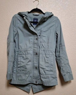 Chaqueta verde con capucha GAP XXL para niñas nueva sin etiquetas - defectos Foto 1 de 4