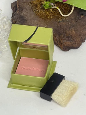 Benefit Dandelion Blush w/ Brush - Baby Pink - .12 oz/ 3.5 g - New in Box - Image 1 of 4