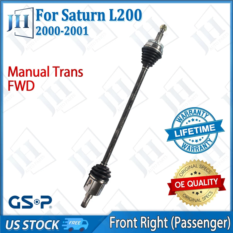 OE Front Right Passenger CV Axle Shaft For 2000 01 Saturn L200 LW200 FWD Manual - Image 1 of 4