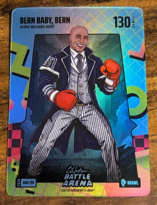 2026 Bo Jackson Battle Arena Bern Baby, Bern Bernie Williams RAD Brawl #RAD-701 Foto 1 de 2