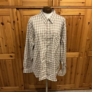 Camisa hombre Daniel Collection manga larga camisa casual vintage cuadros ligera talla 44 - Imagen 1 de 9
