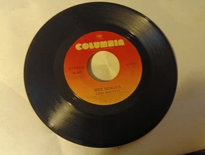 BOZ SCAGGS Lido Shuffle/We're All Alone 45 7" Record Ultrasonic Cleaned  - Picture 1 of 4
