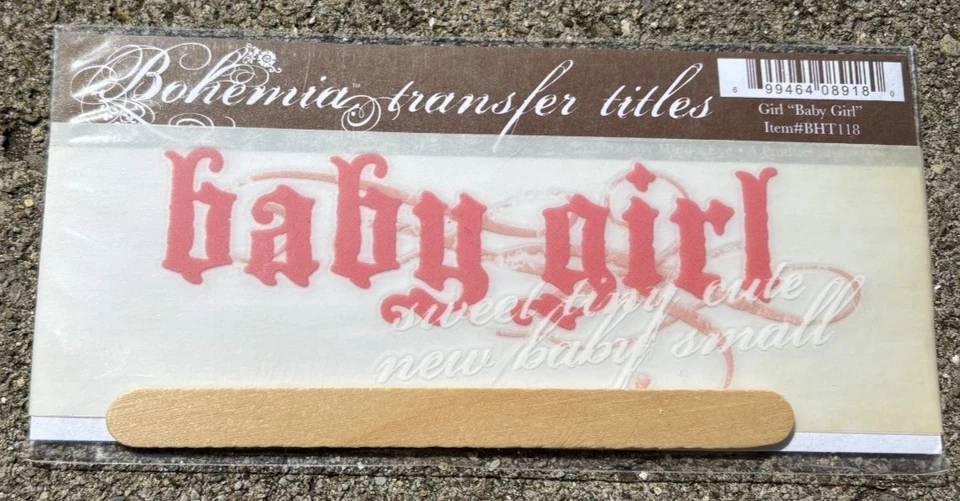 MI MENTE OJO BOHEMIA TRANSFERENCIA TÍTULOS FROTAR EN TRANSFERENCIAS BEBÉ NIÑA 2006 * Foto 1 de 1