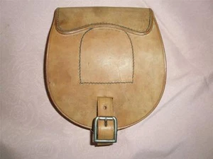 WW11 Cuero Caballería Militar Caballo Zapato y Uñas Sillín Bolsa de Viaje. D MASON - Imagen 1 de 1