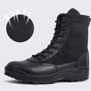 Stivali tattici da uomo a rete traspiranti stivali da uomo outdoor leggeri scarpe da trekking - Foto 1 di 29