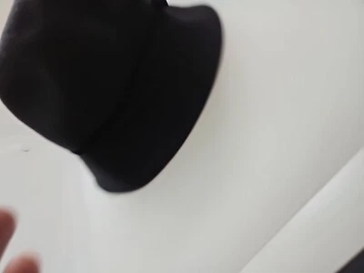 GYMBOREE девочек черный шерсти cloche шляпа Sz M - Изображение 1 из 4