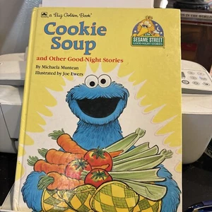 Sesame Street Cookie Soup and Other Good-Night Stories (A Golden Book) 1990 - Picture 1 of 11